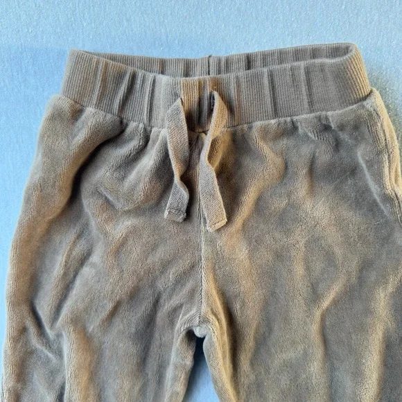 Quincy Mae Fleece Joggers Size 18-24 Months Chocolate Brown Baby Pants - Picture 3 of 7